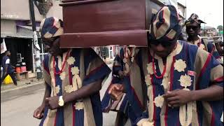 Funeral Procession in South Western Part of Nigeria.
