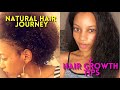 HOW I GREW LONG, HEALTHY NATURAL HAIR | My Natural Hair Journey w/ Pics + Hair Growth Tips