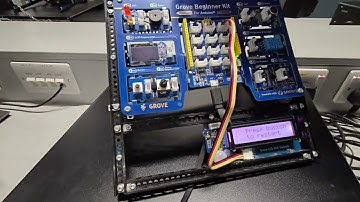 Jed and Daniel from TU709 demonstrate their Arduino FMP.