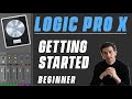 Logic Pro X Tutorial - Getting Started for Beginners