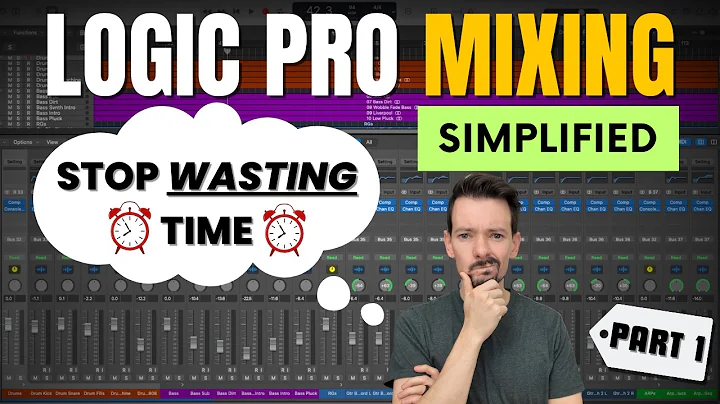 Logic Pro | How To ACTUALLY Mix With ONLY Stock Plugins | The EASY Way To Save Time