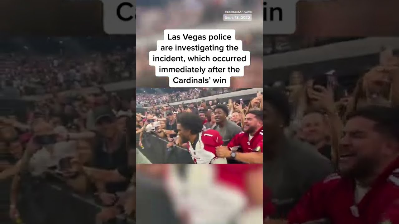 Police Investigating After Cardinals QB Appears To Be Hit By A Fan