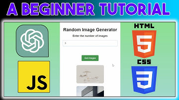 Random Image Generator Tutorial: ChatGPT, HTML, CSS & JS! 🔥🔥