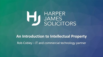 Identifying and protecting intellectual property for manufacturers   Technical & Design IP Webinar N
