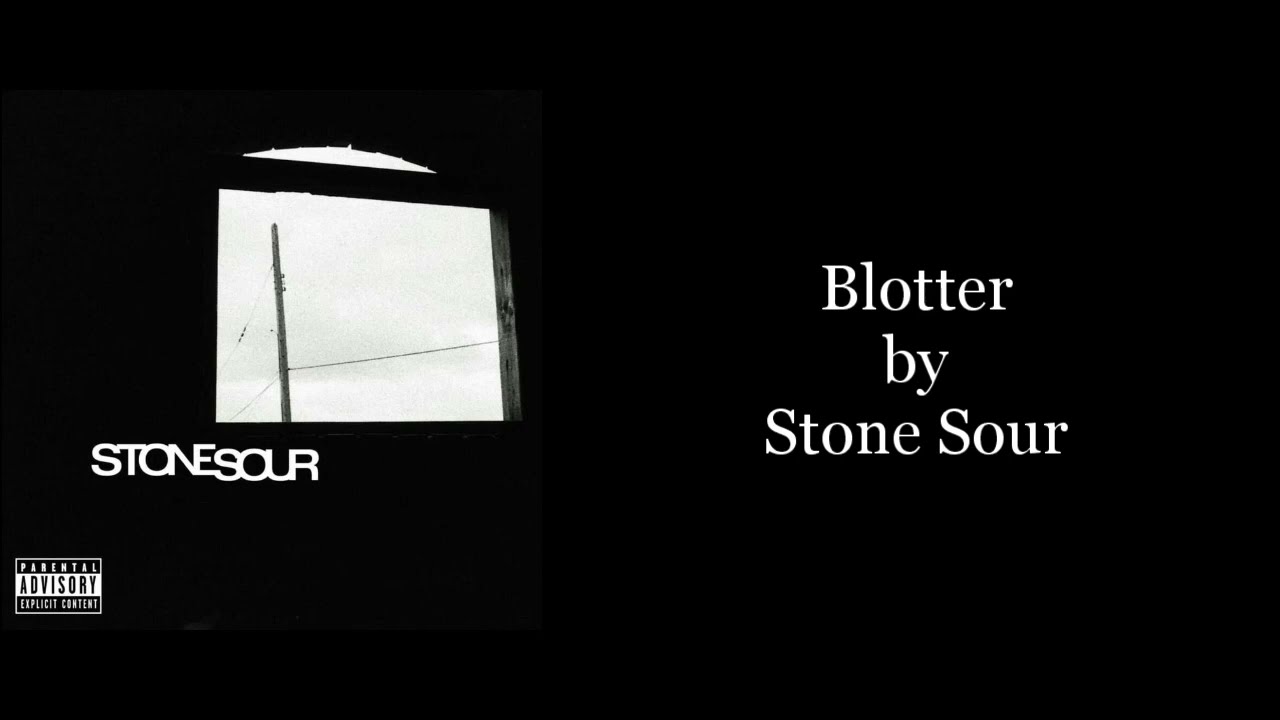 Stone Sour - Blotter (Karaoke Instrumental)