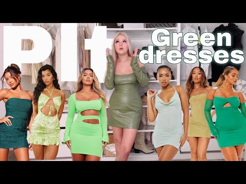 PLT dress haul | st Patrick’s day outfits | green dresses 🍀