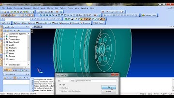 Topology Optimization of An alloy Wheel in FEMAP NX Nastran