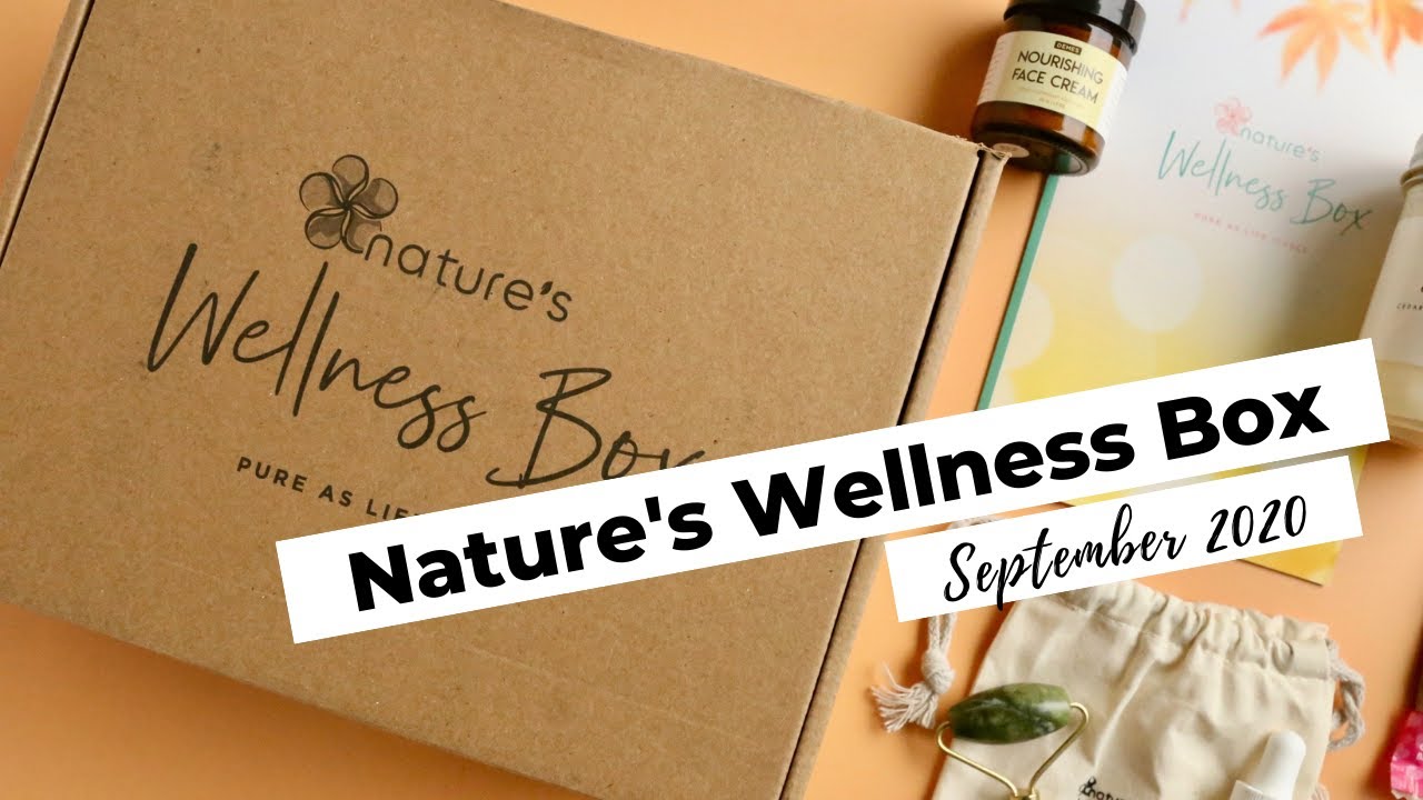 Nature's Wellness Box Unboxing September 2020 Wellness Subscription