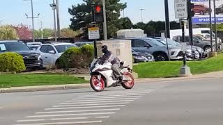 Spotted that Ducati Panigale V2 in Oak Lawn, Illinois again.