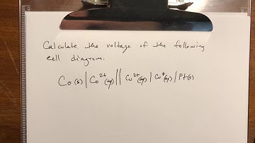 Calculating cell potential