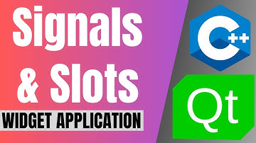 Signal And Slot in Qt | How To Use Slider And Progress Bar Widgets | C++ Project