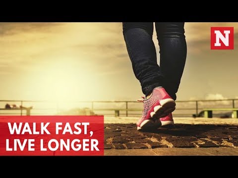 Walk Fast, Live Longer