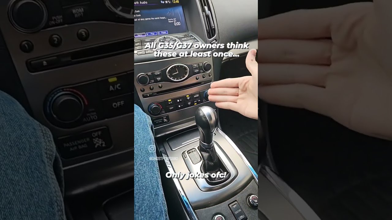 All G37 Owners Think These Infiniti Automobile Stance Nissan Infinitig35 Funny