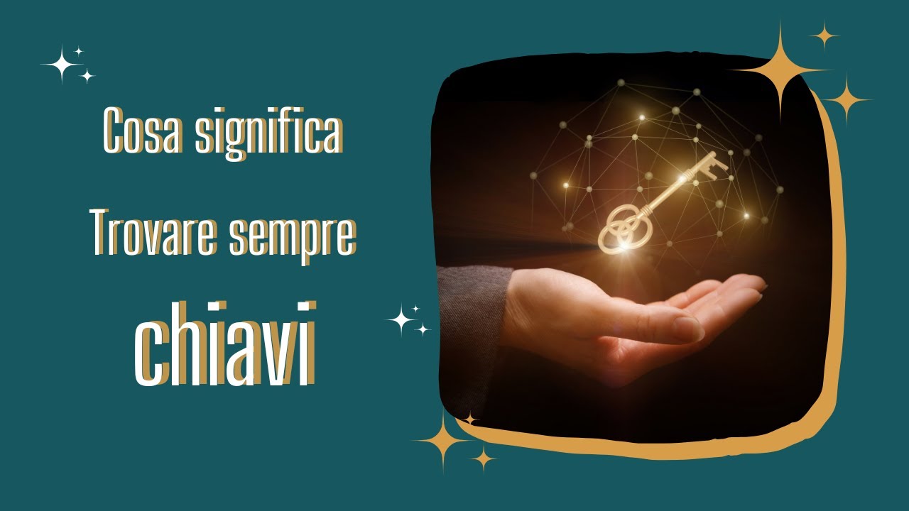 Cosa significa trovare chiavi in giro - YouTube