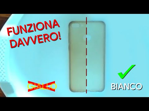 COME PULIRE LA COVER DEL TELEFONO! - Esperimento RIUSCITO!