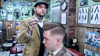 ASMR BARBER  The Gatsby Party Haircut  Relaxing Sounds, Instant Sleep