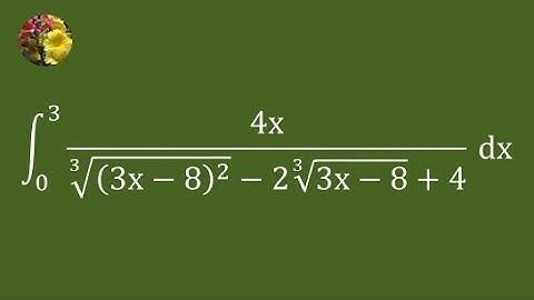 Evaluating the definite integral using algebraic manipulation