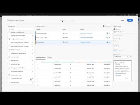 Configuring Connections for Customer Journey Analytics