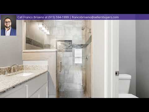 8601 POLARIS Street, El Paso, TX home video tour