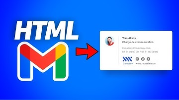 How to Add HTML Signature in Gmail 2025