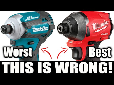 Video: Vilken typ av bitar använder en impact driver?