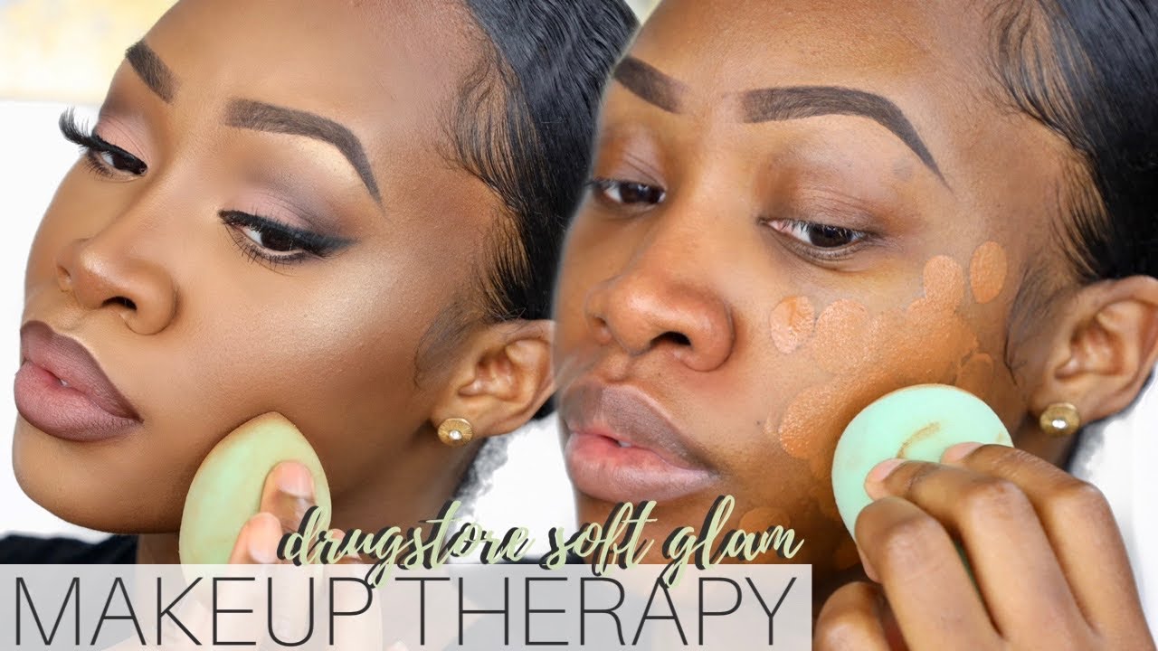 MAKEUP THERAPY | Drugstore Soft Glam + Creator AWARD Unboxing | Maya Galore