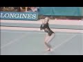 Elena Sazonenkova USSR With Graceful And Powerful Performance On Floor Exercise