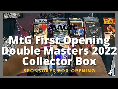 My First and Only Opening of a Double Masters 2022 Collector Booster Box