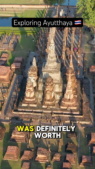 AYUTTHAYA: THE ANCIENT CAPITAL OF THAILAND 🇹🇭 #ayutthaya #thailand