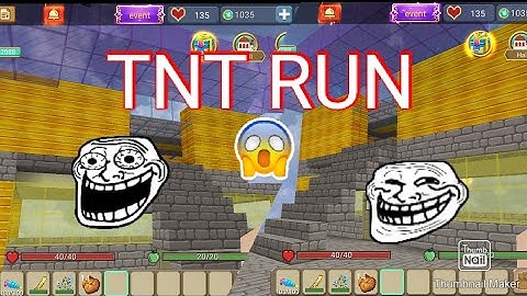 I BUILD TNT RUN BLOCKMAN GO SKYBLOCK