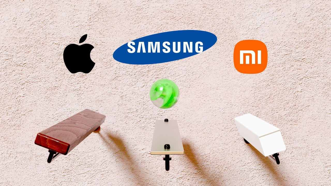 Top 12 Mobile Phone Alarms with Amazing Instruments! Marble Music