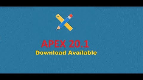 Oracle APEX 20.1 available for Download