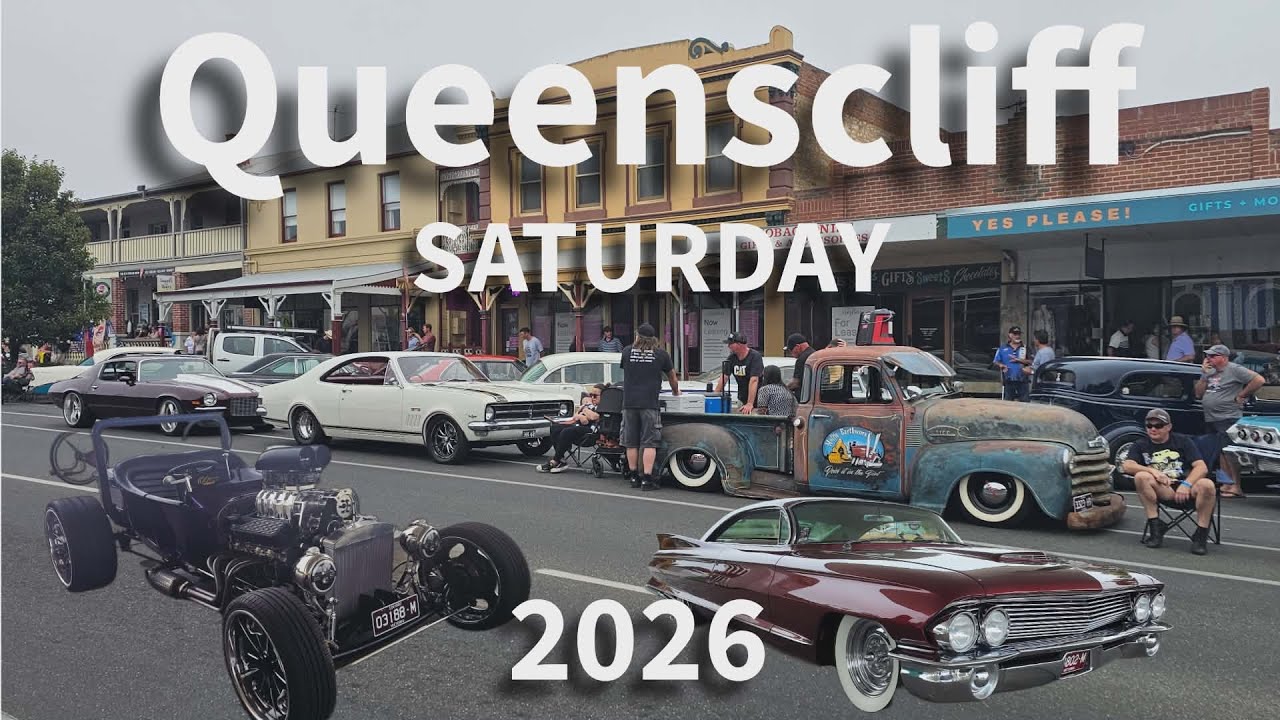 Check this out! Queenscliff Rod Run Saturday Cruise.  Classic Cars, Super unique Cars. 2026