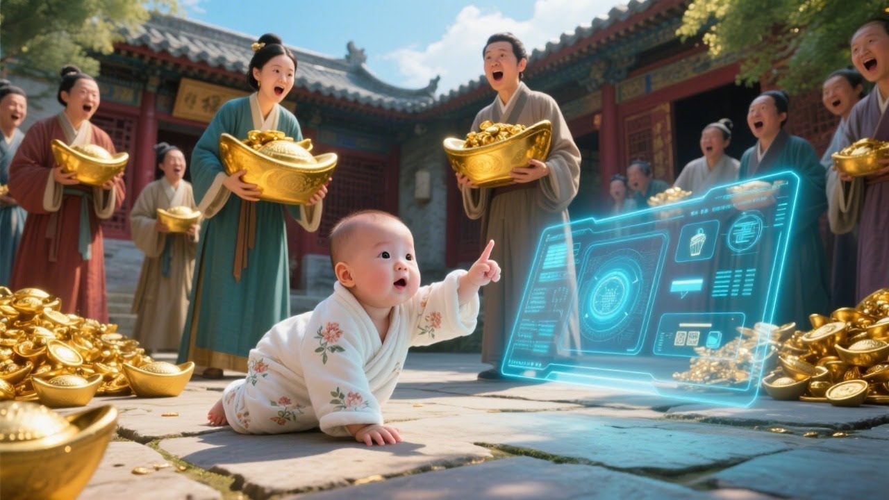 La niña viaja en el tiempo, renace y con poderes cambia el destino: familia rica, pueblo feliz