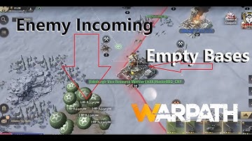 Warpath - Enemy Jump To Kill My Empty Base Again & How We Defend? (HunterBBQ Tips & Tricks)
