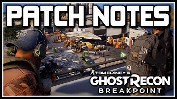 Ghost Recon Breakpoint | Title Update 4.0.0 Patch Notes