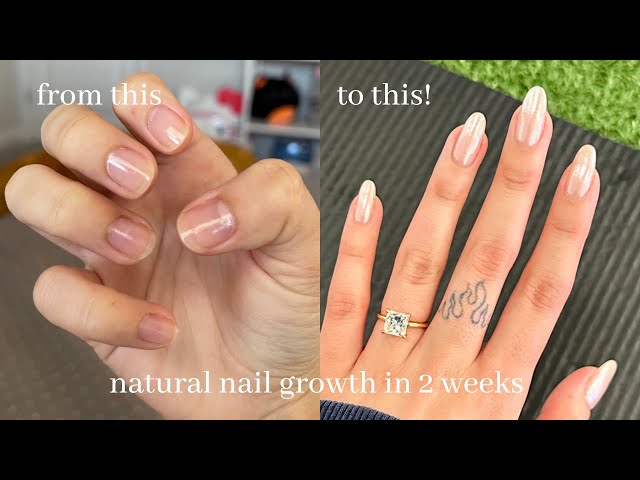 WEEK 1: Growing Out My Nails ROUND 2! #OperationNailGrowth - YouTube