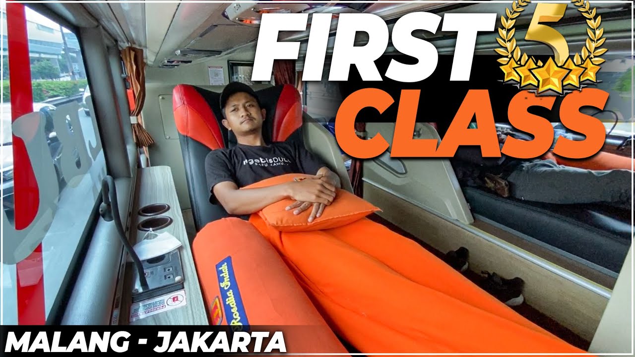 ISTIMEWA , Bus FIRST CLASS Jakarta - Malang Trip Rosalia Indah Frist Class / Sleeper