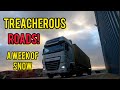 HGV | Trucker vlog #2 13th December SNOW CHAOS ❄️