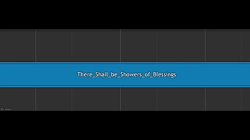 There Shall Be Showers of Blessings - Traditional Piano Tutorial (Synthesia)