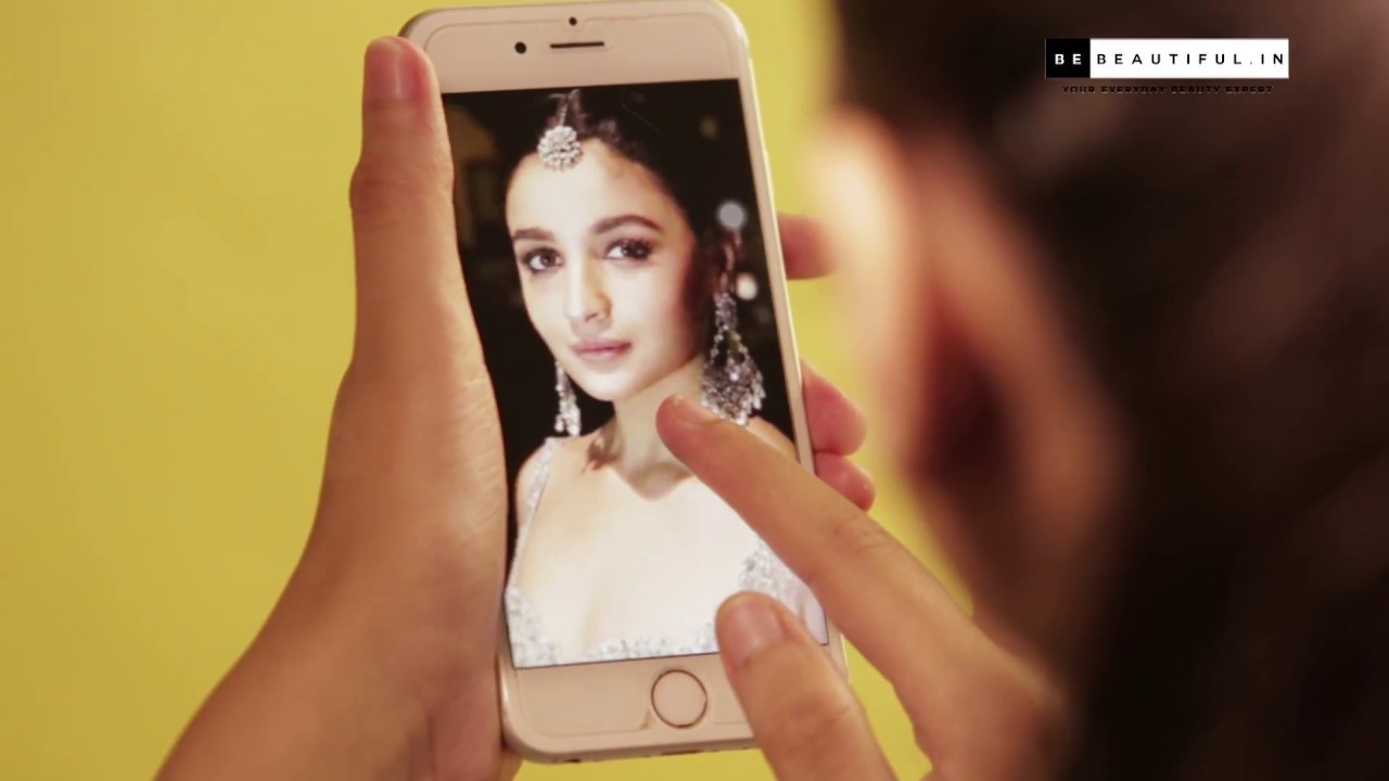 lookbook template Alia Bhatt's Nude Makeup Wedding Look | BeBeautiful