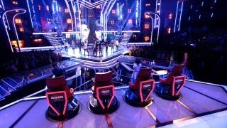 Video thumbnail of "Teams Danny and Jessie: Full Group Performance - The Voice UK - Live Show 1 Results - BBC One"