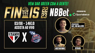 NBBet + Finais NBB 22/23 - Jogo 3 | ?⚪⚫ São Paulo X Sesi Franca ?️ | NBB15 | 