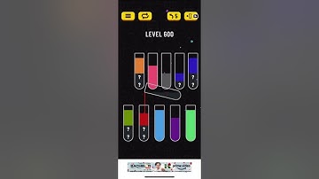 Water Sort Puzzle level 600
