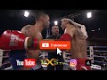 Yohan le bucheron lidon vs thomas carpenter muaythai league paris