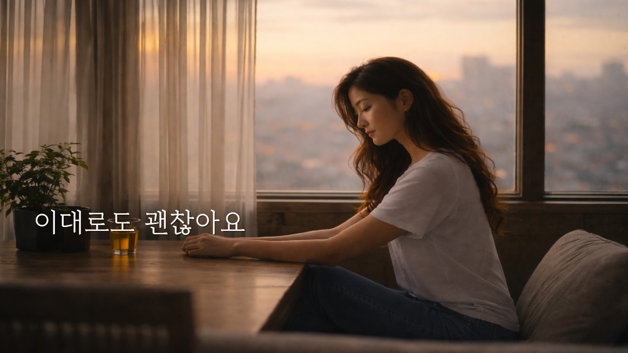 이대로도 괜찮아요 | 조용히 하루를 건너는 노래 (K발라드)