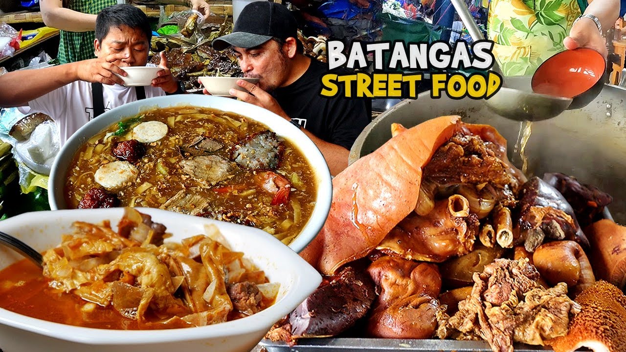 Filipino Street Food | GOTONG BATANGAS at Original LOMING BATANGAS in Lipa City Public Market (HD)