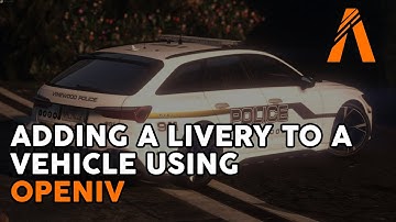 How To Add a Livery to a Vehicle Using OpenIV