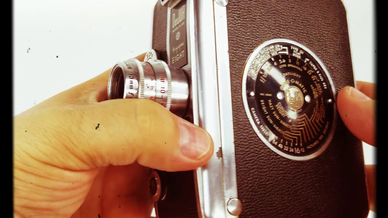 DeJur Magazine Camera Model D-100 (1949) FUNCTIONING - YouTube