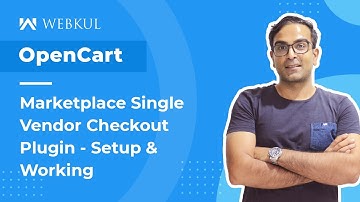 OpenCart Multi Vendor Single Seller Checkout Plugin - Working & Setup